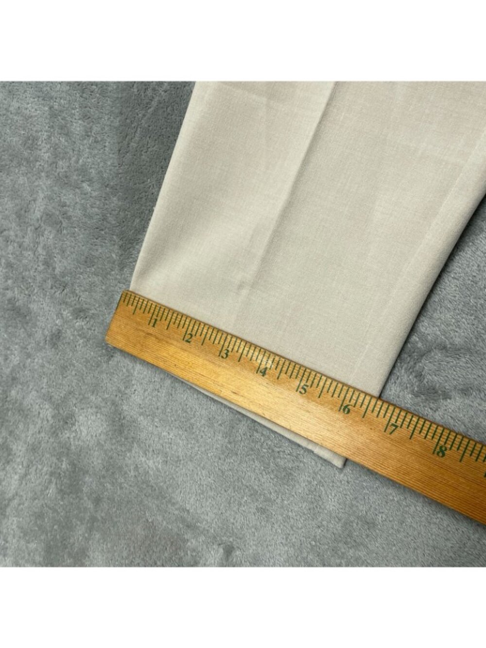 NWT Hilary Radley Women's S Slim Leg Dress Pants Beige Mid-Rise Pull on i2146 - Picture 9 of 15